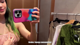 2. YOGA GIRLS, TRANSPARENT TRY ON compilation + FACTS about brain, HAPPY NEW YEAR