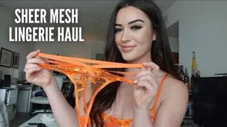 SEE THROUGH LINGERIE HAUL ft SHEIN