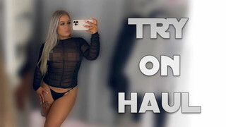 Transparent Clothes Haul with Shan | See through clothes