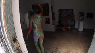 6. Body Painting with Super Soakers 2021 hd