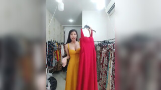 4. Online shopping & try on haul Gown local brand 50-70k @Vietshop34 by: Emmy store 2023