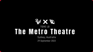 1. Tove Lo – Live at The Metro Theatre in Sydney, Australia on 29 September 2022