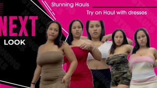 3. Sexy Try on Haul by Stunning Hauls