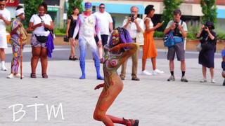 4. 2022 BODY PAINT DAY NYC dance