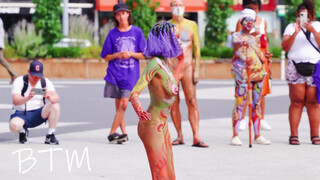 7. 2022 BODY PAINT DAY NYC dance