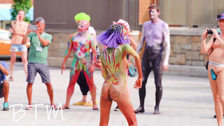 8. 2022 BODY PAINT DAY NYC dance