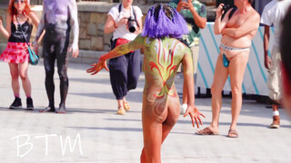 10. 2022 BODY PAINT DAY NYC dance