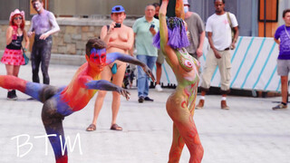 3. 2022 BODY PAINT DAY NYC dance