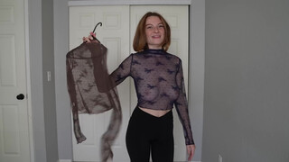 6. Sheer Aerie Top Try On Haul! | EtherealLoveBug