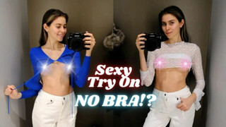 SEXY TRY ON 4K | SEE-THROUGH & UNDERBOOB FASHION