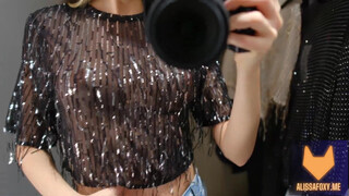 5. SEE-THROUGH TRY ON HAUL 4K | Transparent Tops