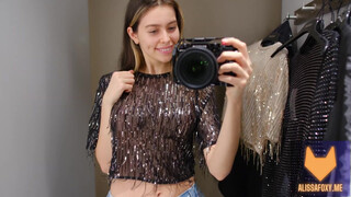 6. SEE-THROUGH TRY ON HAUL 4K | Transparent Tops