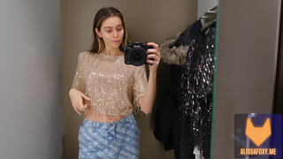 3. SEE-THROUGH TRY ON HAUL 4K | Transparent Tops