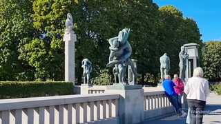 4. WORLD’S BIGGEST NAKED SCULPTURE (VIGELAND PARKEN )
