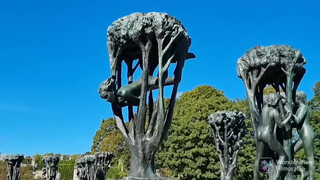 6. WORLD’S BIGGEST NAKED SCULPTURE (VIGELAND PARKEN )