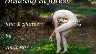 Art video: Dancing in forest by Amit Bar