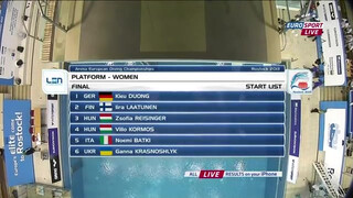 1. Rostock2013 Women’s 10m platform final