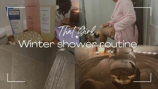 Winter Shower Routine: Embracing the Cozy Vibes.