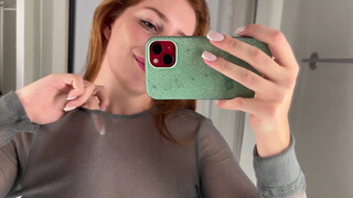 4. [4K] Transparent Try-on Haul with Katy | See Through Haul