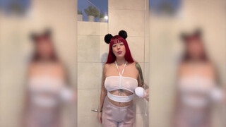 9. See-through Try on Haul: Dry vs Wet Challenge