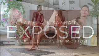 1. Asana & Sasha’s Hip Opening Yoga Class