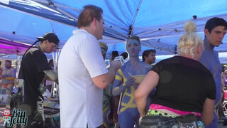 10. NYC HUMAN ARTS BODY PAINTING FESTIVAL