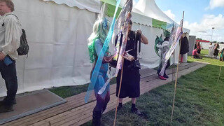 9. Castlefest bodypainting friday , lovely cosplay models turn into fantasy figures and grand finale