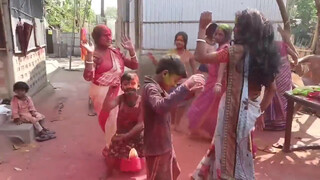 1. Gaon Ki Jabardast Holi Putai video/family with Holi video/Holi vlog 2023/happy holi/Holi putai