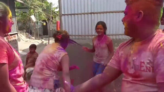 5. Gaon Ki Jabardast Holi Putai video/family with Holi video/Holi vlog 2023/happy holi/Holi putai