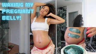 Waxing my Pregant Belly