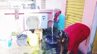 5. bed sheet change & clothes wash vlog ????
