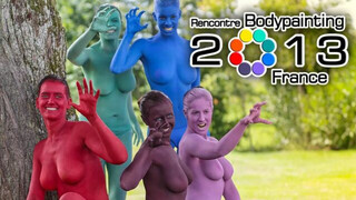 Escape into the Past: Relive Rencontre Bodypainting France 2013 | First Edition