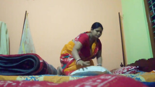 4. Desi style # Bed room clean # sarre vlog