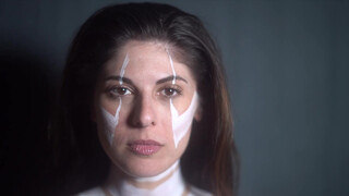 6. Body Painted with White Ink