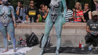 1. New York Body Painting Day, July 26, 2014, Part III