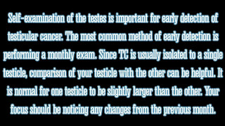 2. ALexander Sveltina Performs A Testicular Self-Examination