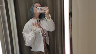 2. Try on Haul with Alice Dali | See Through Try on Haul