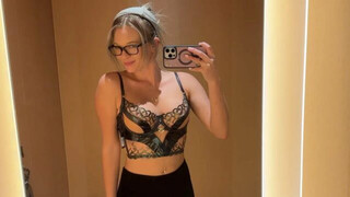 See Through Try on Haul | Transparent Tops | At The Mall | Honey Birdette