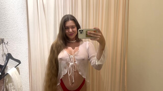 5. Transparent Clothing Haul with Mia | See through Try-on Haul