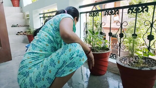 2. balcony deep cleaning and/ daily routine vlog/balcony aur flower pot ki safai vlog/ ghar ki safai