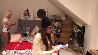 3. Hot lingerie try on haul