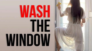Wash the window | Cleaning motivation | Transparent See thought | LINK IN COMMENT
