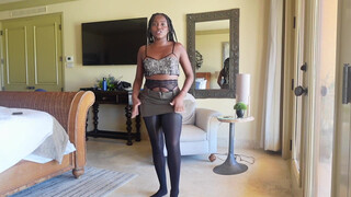 7. ???? Dakota’s Hosiery : Leg Avenue Black Suspender Pantyhose | TRY ON HAUL 2023