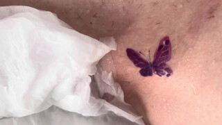 8. Temporary tattoo #5 / Magic Butterfly ????