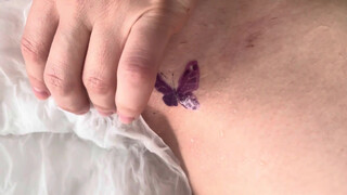 9. Temporary tattoo #5 / Magic Butterfly ????