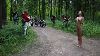 3. BlackArtHQ | NUDE IN PUBLIC PARK | PHOTOSHOOTING BACKSTAGE