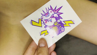 3. That moment when he creates a temporary tattoo on your body