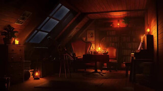 1. Cozy Room Ambience | Heavy Rain & Thunder for Sleeping, Studying and Relaxing