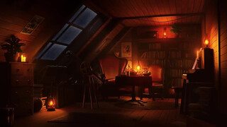 4. Cozy Room Ambience | Heavy Rain & Thunder for Sleeping, Studying and Relaxing