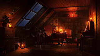 7. Cozy Room Ambience | Heavy Rain & Thunder for Sleeping, Studying and Relaxing